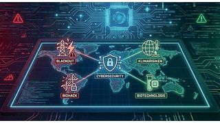 In einer zunehmend vernetzten Welt sind Cyberbedrohungen nicht mehr nur digitale Angriffe auf Anwendungen, Datenbanken oder Netzwerke. (Bild: KI-generiert)
