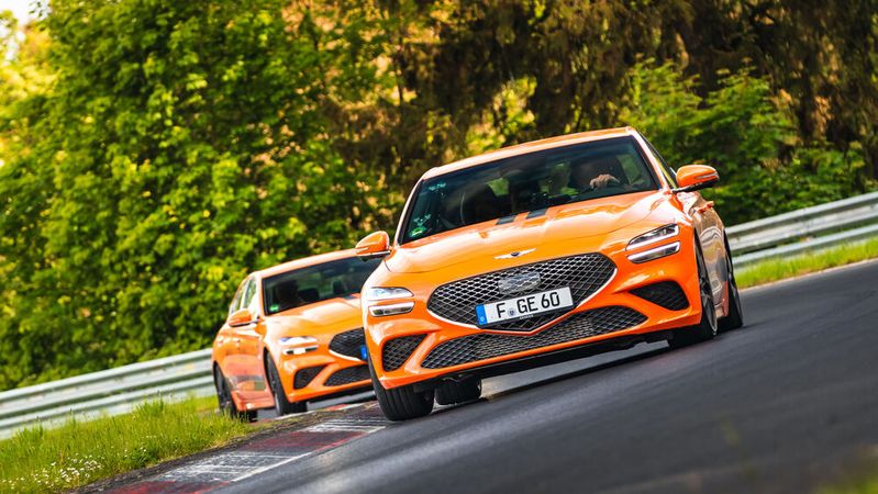 Wie Mercedes mit AMG oder BMW mit M-Technik will auch Genesis nun eine sportliche Submarke auflegen.(Bild:  Genesis)