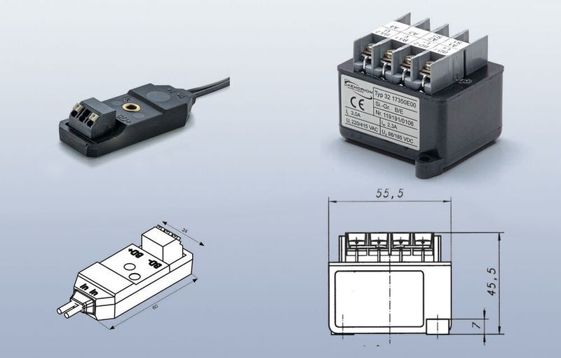Vergleich: kompaktes Ansteuermodul „Slim Collection“ von Kendrion (links) und herkömmliche Variante (rechts). (Kendrion)