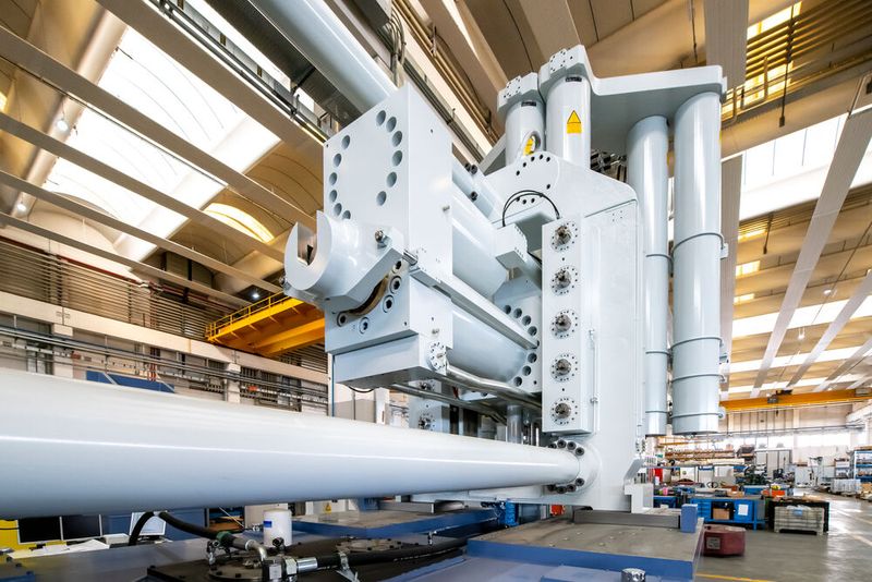 Die Giga Press hat eine Schließkraft von 9000 t. (Bild: Europäisches Patentamt)