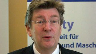 Uwe Meester, Leiter Geschäftsbereich Industrieautomation für Zentraleuropa bei Mitsubishi Electric: „Die Krise kommt zum richtigen Zeitpunkt“. (Archiv: Vogel Business Media)