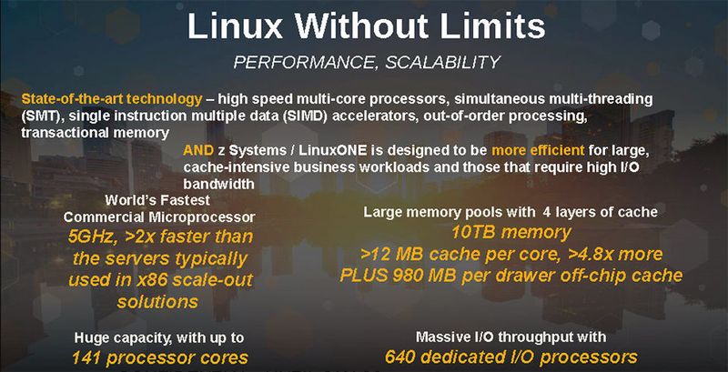 Kein Limit für Unix-Anwendungen in Sicht, so IBM (Bild: IBM)