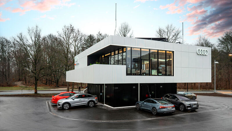 Am 23. Dezember eröffnet Audi seinen weltweit ersten Charging Hub in Nürnberg.