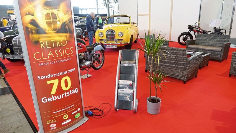 Eine der Sonderschauen auf der Retro Classics. (Bild: Dominsky –  »kfz-betrieb«)