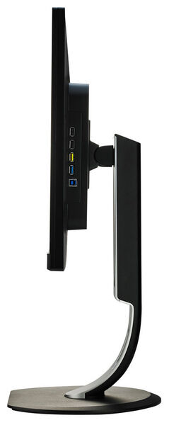 Der Standfuß des Philips BDM3470UP erlaubt es, den Monitor zu neigen, zu drehen oder zu rotieren. (Philips)
