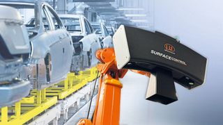 With SurfaceControl Automotive, Micro-Epsilon offers a robot-based inspection system for fully automated surface inspection of raw car bodies (body-in-white). (Image:Micro-Epsilon)