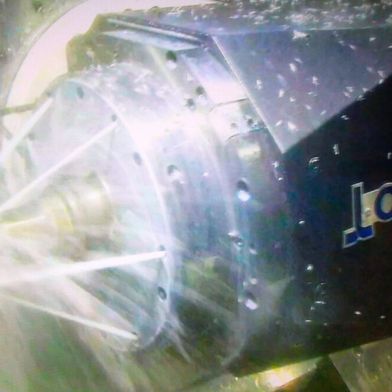 Zahlreiche Maschinen unter Span und im Demomodus verdeutlichten bei Okuma die große Bandbreite der Anwendungen und Zielbranchen der maschinen des japanischen Herstellers. (Bild: Maschinenmarkt/rw)