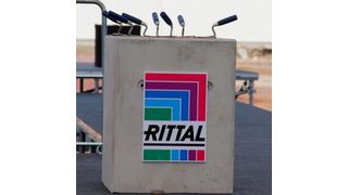 Grundsteinlegung des neuen Produktionswerkes von Rittal in Haiger. (Reinhold Schäfer)