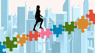 Schritt für Schritt in die Cloud: Besser mit einer schlankeren Lösung beginnen und später skalieren. (gemeinfrei© Gerd Altmann)