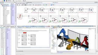 Unternehmen können mit ISG-virtuos das dynamische Verhalten ihrer virtuellen Fabrik in Steuerungsechtzeit mit geringem Aufwand visualisieren und simulieren. (ISG)