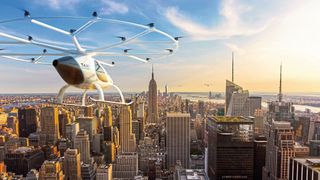 Thomas Kuther, Redakteur ELEKTRONIKPRAXIS: „Der innerstädtische Verkehr wird immer dichter. In Zukunft sind neue Mobilitätskonzepte gefragt – etwa Flugtaxis.“ (Bild: Volocopter)