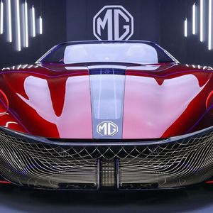 Der MG Cyberster könnte das Geburtstagsgeschenk zum 100-jährigen Bestehen der Marke MG werden.(Bild:  MG)