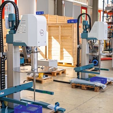 Le catene portacavi Igus garantiscono un passaggio sicuro dei cavi negli impianti di VMA-Getzmann. (Immagine:igus GmbH)