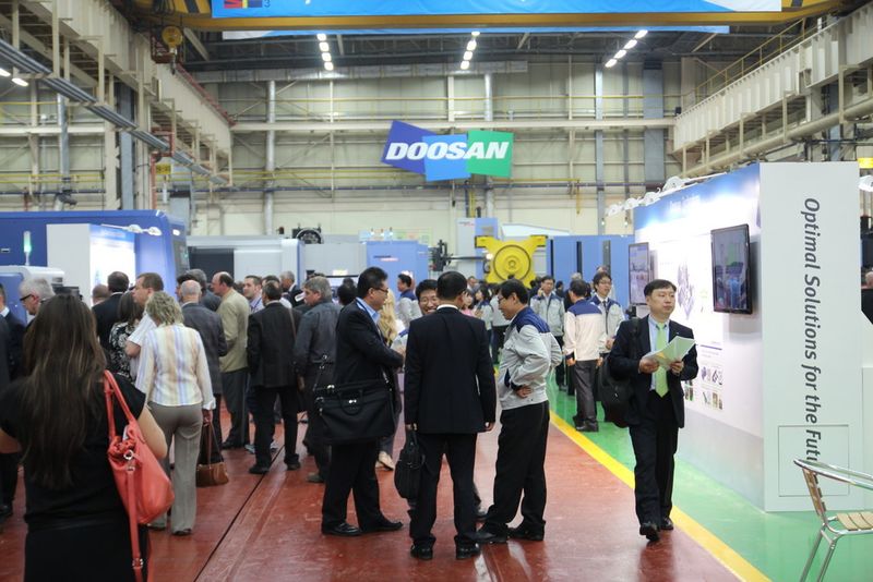 The in-house exhibition attracted some 3,500 international visitors . . . (Source: Fouhy)