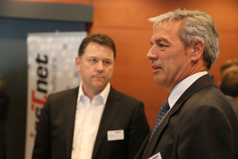 Die Jahrestagung von SwissT.net bot den Teilnehmern gute Gelegenheit für Gespräche. (Bild: Matthias Böhm)