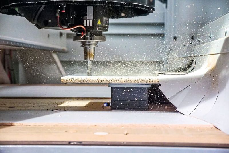 Der neue Blocksauger VCBL-N fixiert Massivholz bei anspruchsvollen Anwendungen durch den einteiligen Aufbau und den zusätzlichen Vakuumanschluss auf Nestingtischen. (Bild: J. Schmalz GmbH)