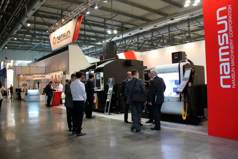 Impressionen von der EMO Mailand 2015. (Bild: Sonnenberg)