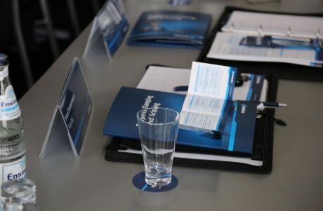 Alles parat für die Schunk Expert Days. (Schunk)