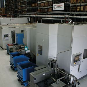 Voll automatisierte Produktion bei Gressel: Horizontales Starrag-Bearbeitungscenter mit einem flexiblen Palettenhandlingssystem von Fastems.