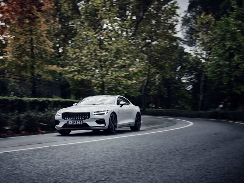 Optisch wandelt der Polestar 1 zwischen bekanntem Volvo-Design und einem Musclecar. (Stefan Isaksson/Polestar)