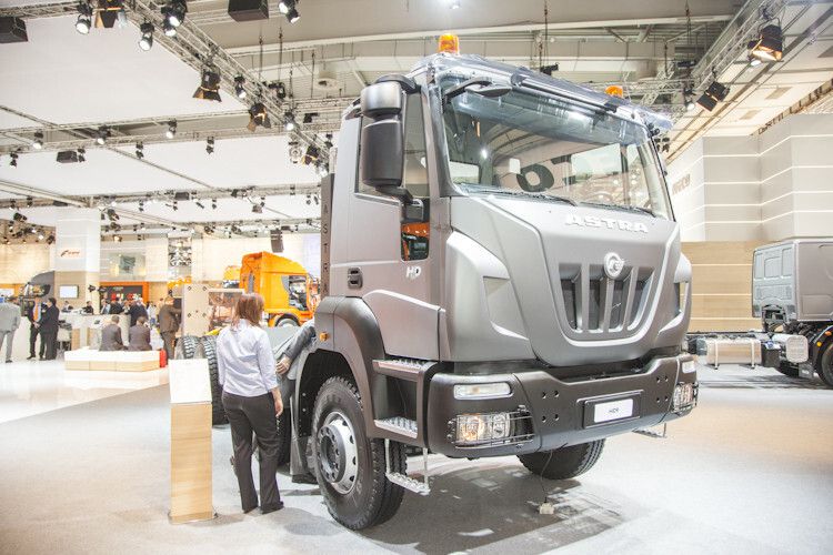 Das Unternehmen Astra gehört ebenfalls zur Fiat Industrial Gruppe. (Foto: Suffner)