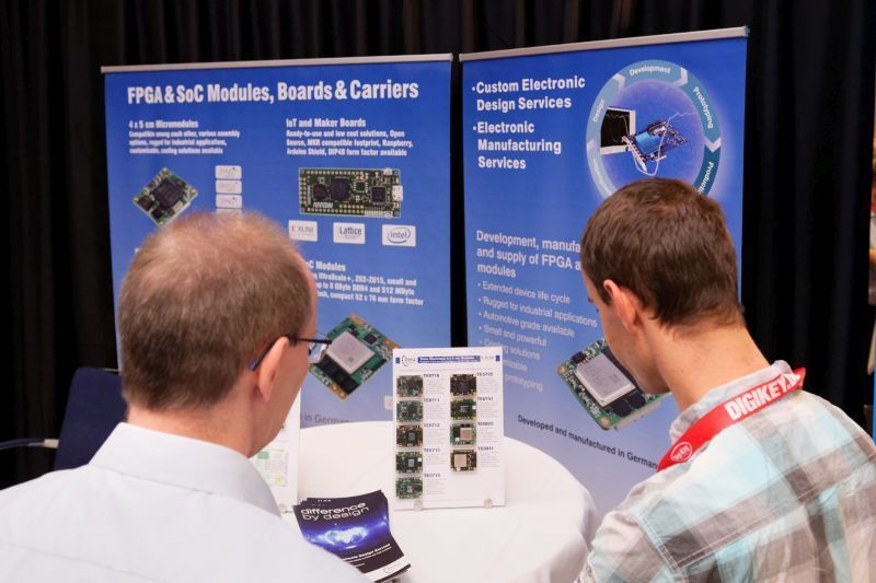Impressionen vom FPGA-Kongress 2017. (Vogel Business Media)