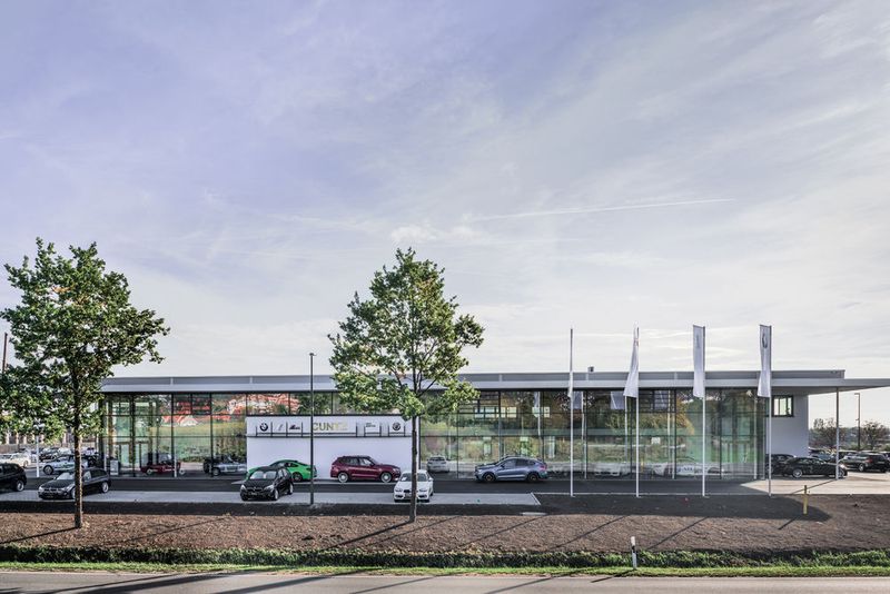 Das BMW-Autohaus Cuntz ist künftig an der Europastraße in Neustadt an der Weinstraße vertreten. (Autohaus Cuntz)