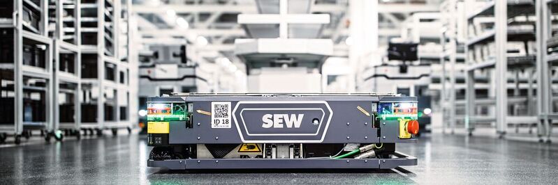 Mobile Systeme von SEW-Eurodrive, Nachfolger der klassischen FTS, ermöglichen innovative Lösungen in Produktion und Logistik für alle Branchen. 
