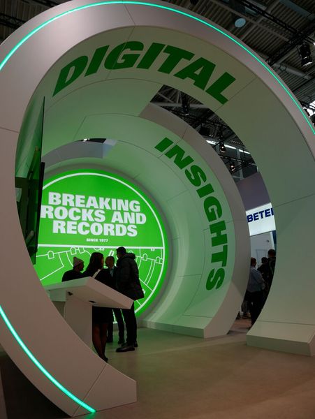 Herrenknecht zeigte auf der Bauma, dass auch der Tunnelbau immer digitaler wird.  (Bild: Sandro Kipar/VCG)