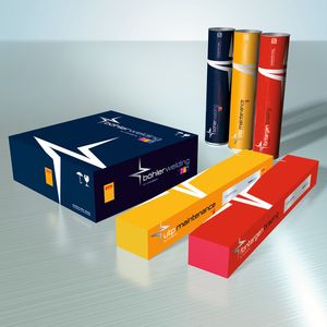 Verpackungen in neuem Design.
