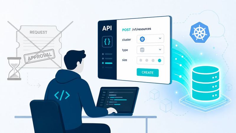 Die Kubermatic Developer Platform soll Entwicklern die Selbstbedienung bei Microservices ermöglichen.(Bild:  Daniel Schrader / GPT Image 2 / KI-generiert)
