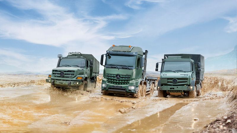 Daimler Truck will stärker auf das Militär-Geschäft setzen.(Bild:  Daimler Truck AG)