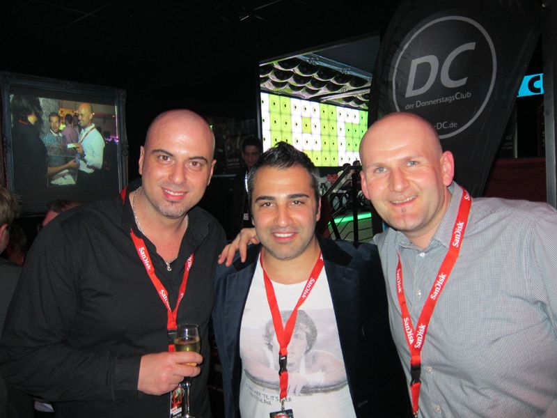 (v. l.) Gian-Piero Furioso, Littlebit, Giuseppe Rizzo, Software Partner, und Tom Kompes, Littlebit             (Bild: IT-BUSINESS)