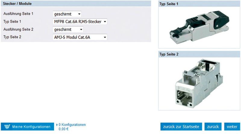 Das System ermöglicht auch die Wahl von Stecker, Modul oder beidem. (Telegärtner)