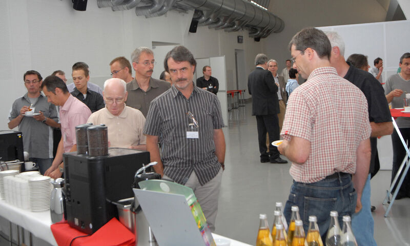 Werner Lammerich, GE Sensing & Inspection Technologies, war auch da (Archiv: Vogel Business Media)
