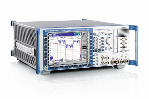 Mobilfunkmesstechnik: Der R&S CMU200 wurde ab 2000 in der Mobilfunk-Produktion eingesetzt. (Bild: Rohde & Schwarz)