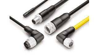 Dreiecksumspritzung M16/M12/Snap-In IP40 (Bild: binder)