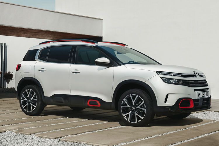 An den Seiten bewahren die „Airbumps“ (luftgefüllte Kunststoffkissen) vor kleineren Schäden. (Citroën)