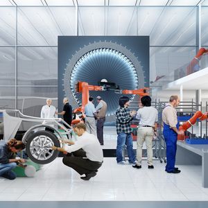 In Zukunft soll die Logistik ein integraler Bestandteil der Produktentwicklung sein.(Bild:  Werner Sobek, Stuttg)