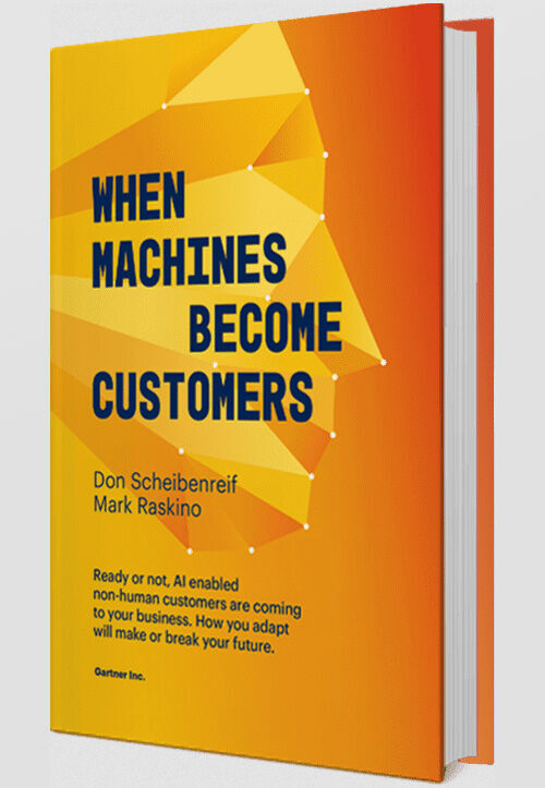 „Maschinelle Kunden sind eine Billionen-Dollar-Chance“, steht in der Ankündigung des Buchs. 