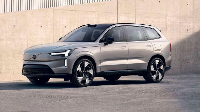 Der EX90 ist Volvos neues Flaggschiff. (Bild: Volvo)