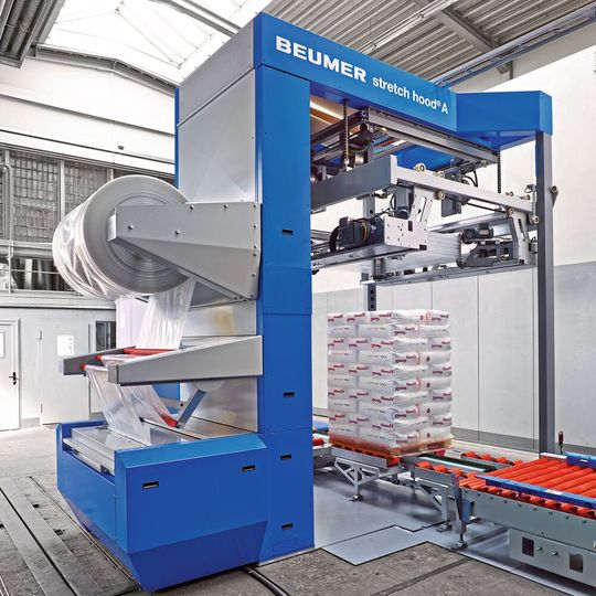 The operation of the stretch hood A is easy, intuitive and reliable. The operation of the stretch hood A is easy, intuitive and reliable.