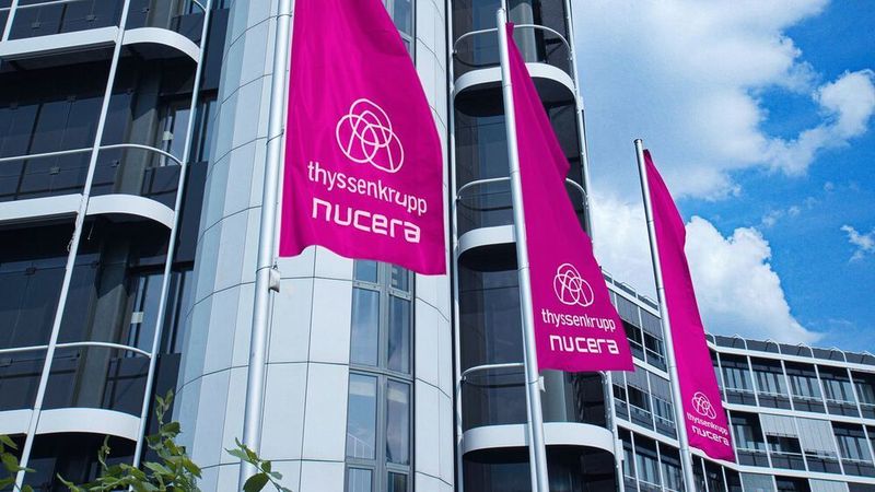 Thyssenkrupp Uhde Chlorine Engineers ändert seinen Unternehmensnamen und Markenauftritt zu Thyssenkrupp Nucera.  (Thyssenkrupp Nucera)