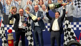 Die Herweck-Geschäftsführung mit (v. l.) Hans-Jürgen Witfeld, Dieter Philippi und Jörg Herweck  (Bild: Vogel IT-Medien)