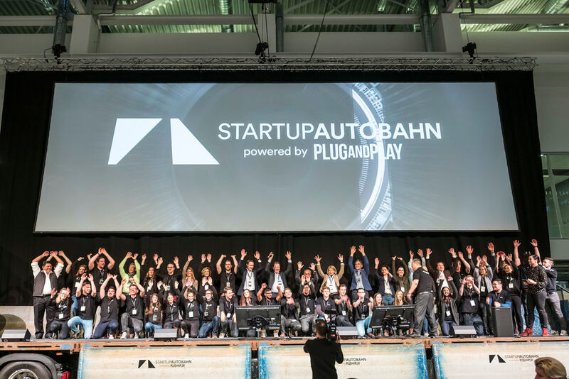 Am Tag zuvor hatten bereits 13 Jungunternehmen ihre Ideen zum Thema Mobilität vorgestellt. (Daimler)