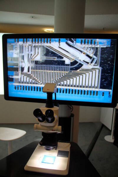 Das miniaturisierte Massenspektrometer von Krohne - ein Highlight der begleiteten Ausstellung. (Bild: PROCESS/Sabine Mühlenkamp)