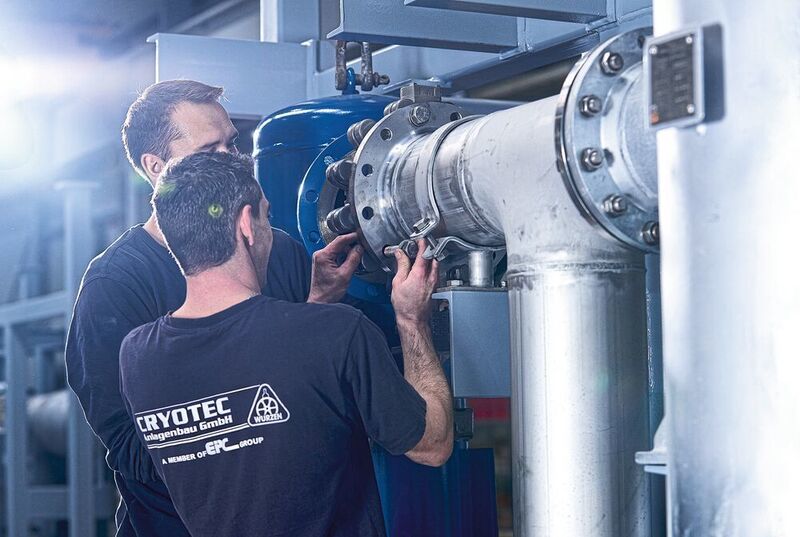 Cryotec has 14 years of experience in the manufacturing of modular process plants. (Jeibmann Photographik/EPC)