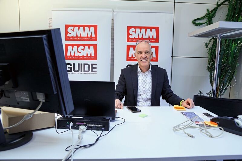 Der Moderator des Fertigungsforums Matthias Böhm, Verlagsleiter Vogel communications Group AG und Chefredaktor SMM (SMM)