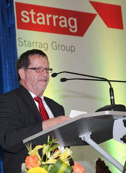 Starrag-Vorstandschef Walter Fust sagt, dass das Werk in Bangalore die erste indische Fertigungsstätte eines europäischen Werkzeugmaschinenherstellers ist. (Bild: Fouhy)