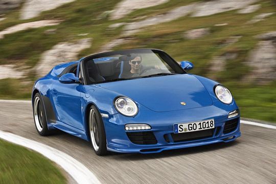 Den letzten 911 Speedster hatte Porsche vor 16 Jahren im Programm. (Archiv: Vogel Business Media)
